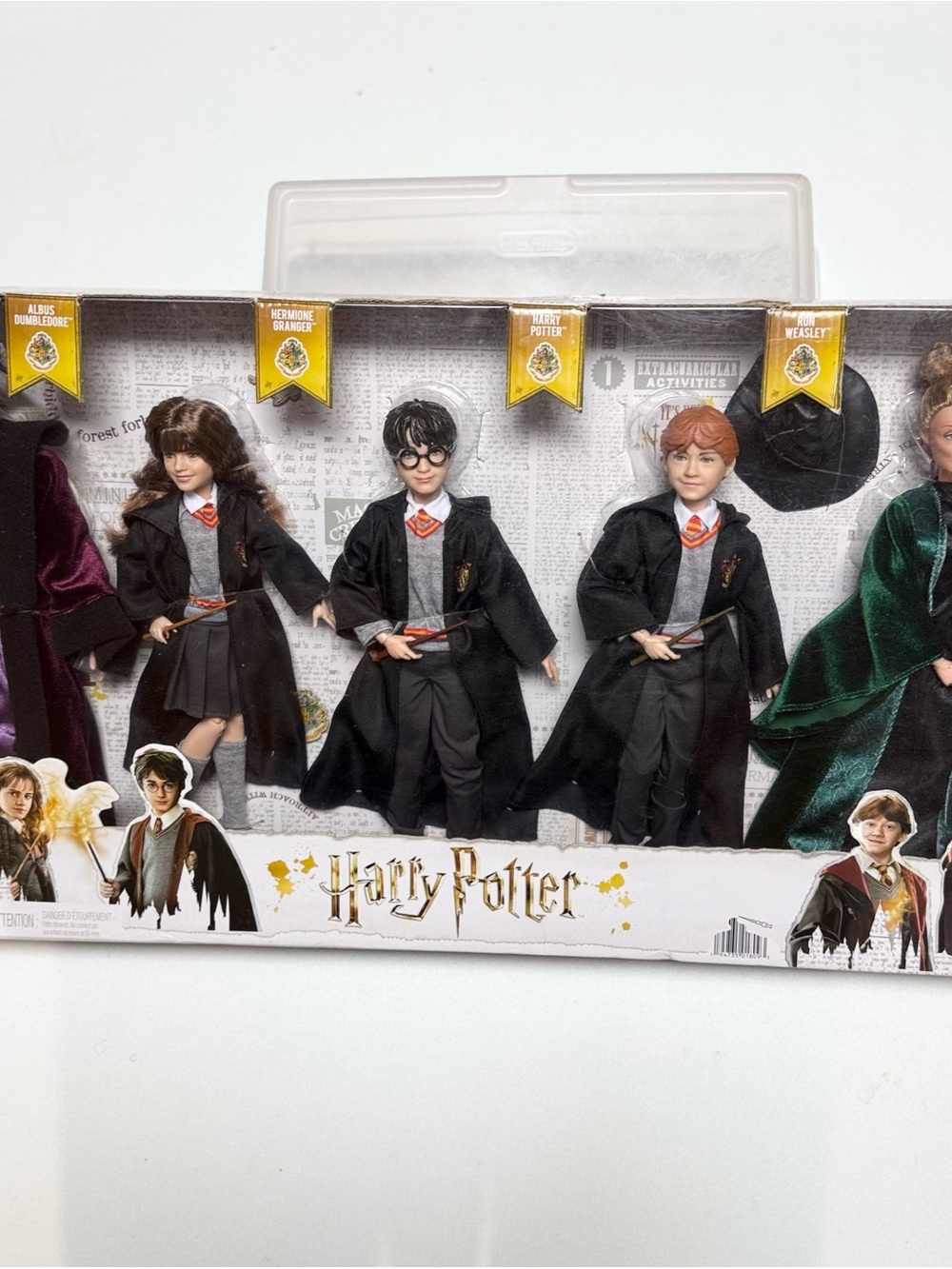 Mattel Harry Potter Wizarding School Figure Set - Black, Gray, Red, Brown
